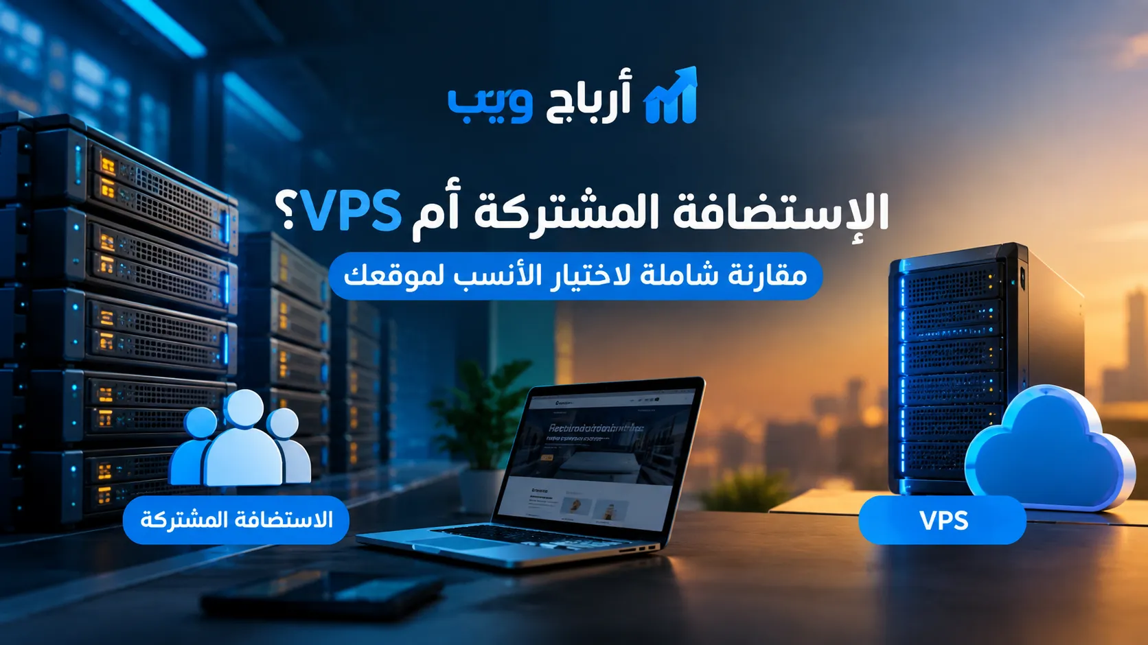 الاستضافة المشتركة أم VPS؟ لموقعك