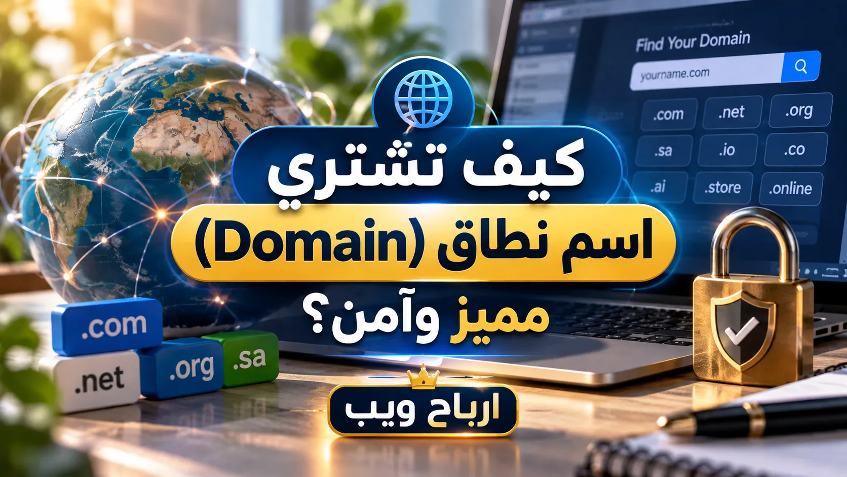 كيف تشتري اسم نطاق (Domain)